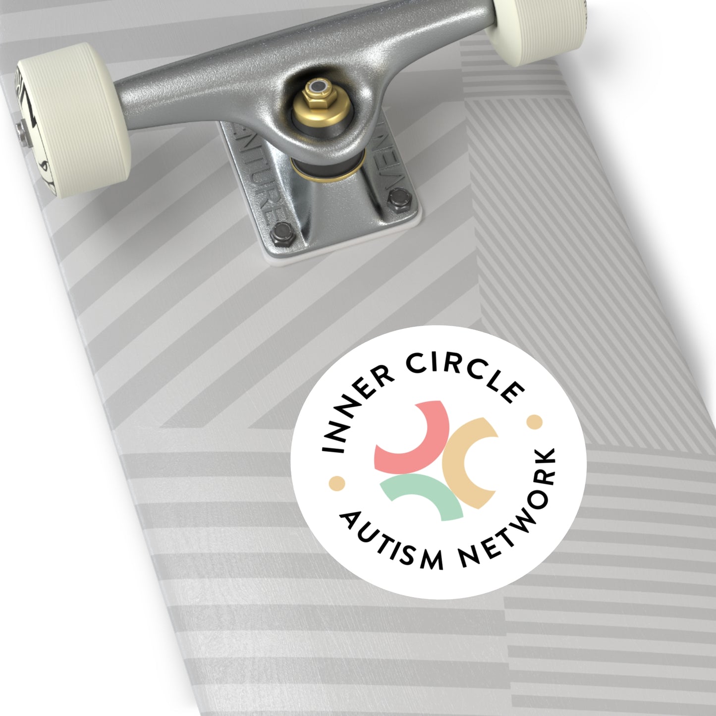 Round Stickers, Indoor\Outdoor (alternate logo)