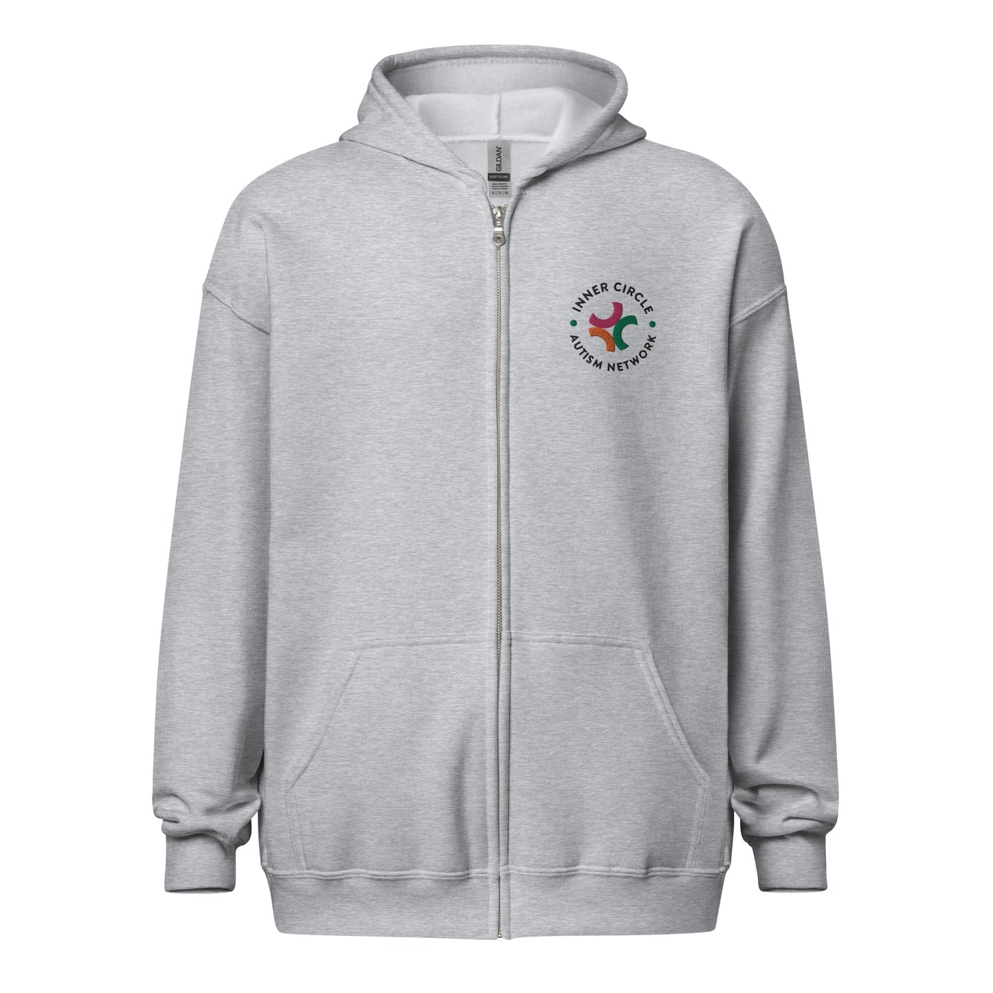 Unisex Classic Zip-up Hoodie - Retro